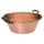Copper jam pot - jam bassin Ø 40 cm - 12 Liter - Smooth - Thick walled