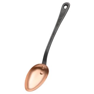 Copper spoon with Cast iron handle