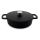 Cast iron stock pot - Dutch oven - Black