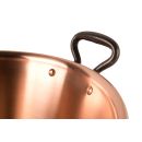 Copper jam pot suited for induction stoves - jam bassin Ø 26,5 cm - 3 Liter