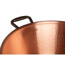 Copper jam pot suited for induction stoves - jam bassin Ø 40 cm - 12 Liter