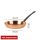 Pure Copper pan 24 cm, thick-walled for induction stoves