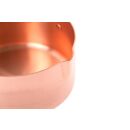 Copper saucepan for making caramel 16cm thick-walled - smooth