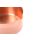 Copper saucepan for making caramel 16cm thick-walled - smooth
