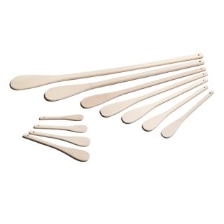 Professional Stirring Spoons made of Beech Wood 30 cm