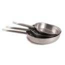 Professional stainless steel frying pan Ø 20 cm H 6 cm
