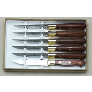 Au Nain 6 x steak knives "Prince Gastronome"