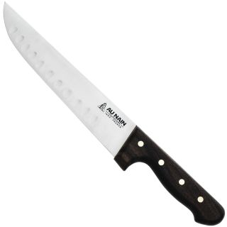 Au Nain butchers knives, meat knife w/ hollow edge 24cm