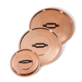 Tinned copper lid Ø 24 cm
