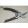 Secateurs with leather handles