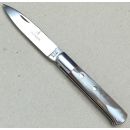 Pocket knife from France Auvergne - Yssingeaux Horn red