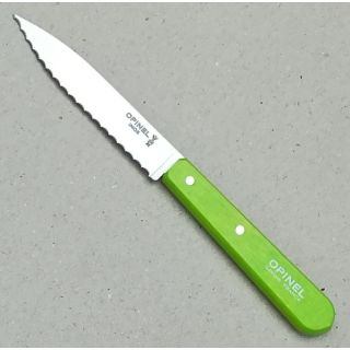 Opinel saw knife green