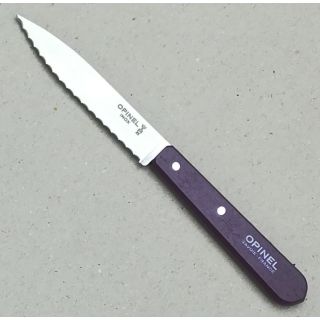 Opinel saw knife purple